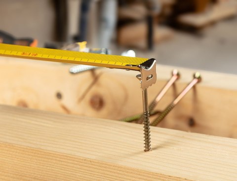 67-221 MIARA ZWIJANA STALOWA 3 M X 16 MM, AUTO BLOKADA, DWA PRZYCISKI STOP NEO TOOLS