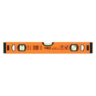 71-131 POZIOMNICA ALUMINIOWA S 300, 3 LIBELLE, 40 CM NO TOOLS