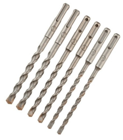 ZESTAW WIERTEŁ Wiertła do betonu SDSplus 6 SZTUK 6/8/10x 160mm DeWALT ZESTAW WIERTEŁ Wiertła do betonu SDSplus 6 SZTUK 6/8/10x 160mm DeWALT