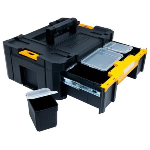 DWST1-70705 TSTAK™ Skrzynia III z głęboką szufladą i 6 zamykanymi organizerami DeWalt DWST1-70705 TSTAK™ Skrzynia III z głęboką szufladą i 6 zamykanymi organizerami DeWalt