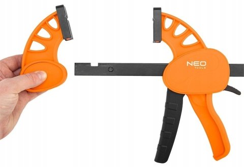 NEO Ścisk automatyczny heavy duty 12"/300
