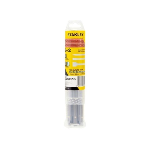 STA54400-XJ Zestaw dłut 3 szt. i wierteł 2 szt. SDS-Plus Stanley