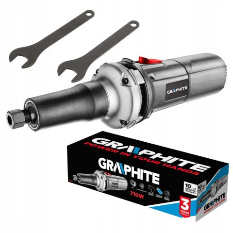 SZLIFIERKA PROSTA 710W, 12000-28000 MIN⁻¹ 59G071 GRAPHITE SZLIFIERKA PROSTA 710W, 12000-28000 MIN⁻¹ 59G071 GRAPHITE