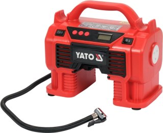YATO KOMPRESOR SPRĘŻARKA SAMOCHODOWA Akumulatorowa 18V +12V YT-23248 11 BAR
