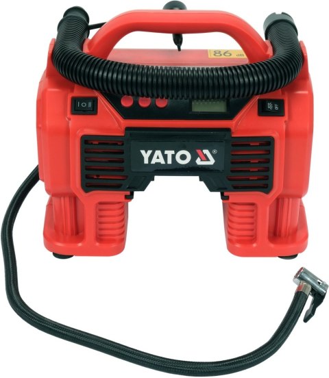 YATO KOMPRESOR SPRĘŻARKA SAMOCHODOWA Akumulatorowa 18V +12V YT-23248 11 BAR