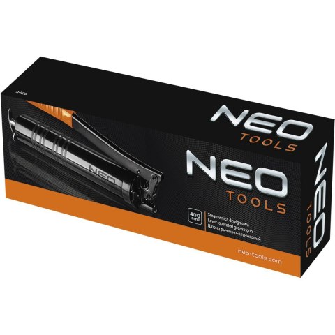 11-500 SMAROWNICA DŹWIGNIOWA 400 CM3 Z WĘŻYKIEM 8 X 300 MM (10000PSI) NEO TOOLS