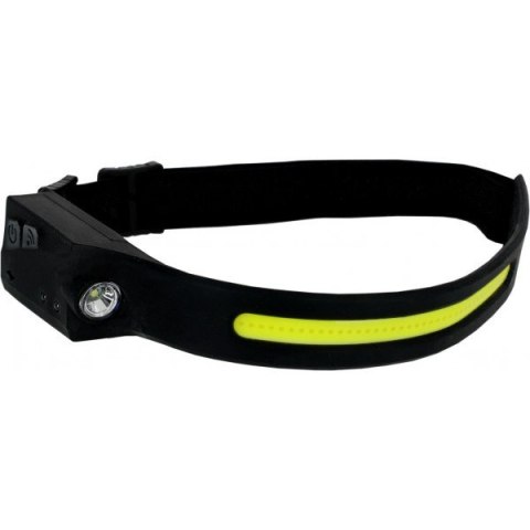 LATARKA CZOŁOWA USB-C COB + XPE 300 LM CZUJNIK RUCHU OUTDOOR LED MOCNA PROLINE 51041