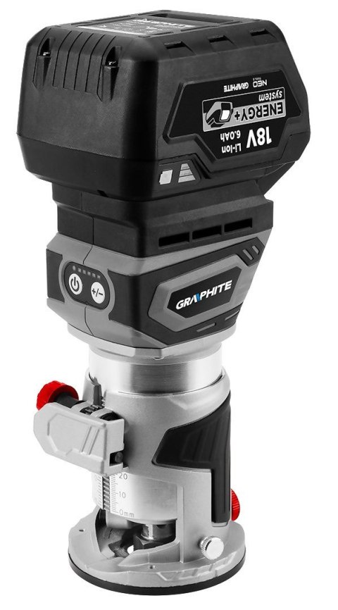 58GE140 FREZARKA BEZSZCZOTKOWA AKUMULATOROWA ENERGY+ 18V GRAPHITE 58GE140 FREZARKA BEZSZCZOTKOWA AKUMULATOROWA ENERGY+ 18V GRAPHITE