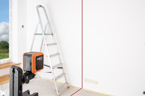 75-100 LASER KRZYŻOWY 10 M, Z ETUI I UCHWYTEM MAGNETYCZNYM NEO TOOLS 75-100 LASER KRZYŻOWY 10 M, Z ETUI I UCHWYTEM MAGNETYCZNYM NEO TOOLS