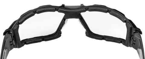 97-520 OKULARY OCHRONNE Z WKŁADKĄ PIANKOWĄ, BIAŁE SOCZEWKI, KLASA ODPORNOSCI FT NEO TOOLS