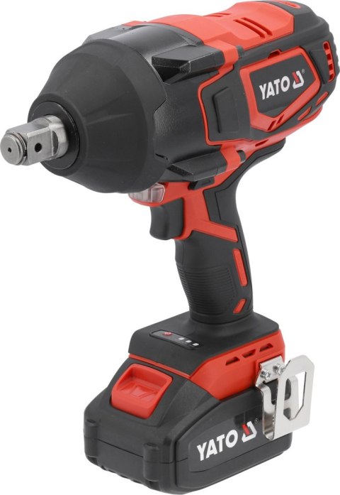 YT-828075 18V KLUCZ UDAROWY 3/4'' 2000NM (4AHX1) YATO YT-828075 18V KLUCZ UDAROWY 3/4'' 2000NM (4AHX1) YATO