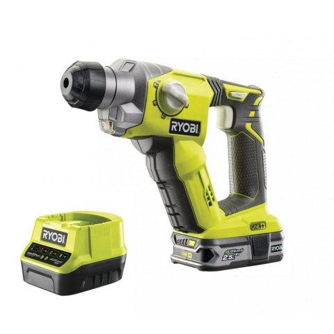 R18SDS-125S RYOBI MŁOTOWIERTARKA AKUMULATOROWA SDS+ 18V ONE+ 1.3J 1x2.5Ah TORBA R18SDS-125S RYOBI MŁOTOWIERTARKA AKUMULATOROWA SDS+ 18V ONE+ 1.3J 1x2.5Ah TORBA