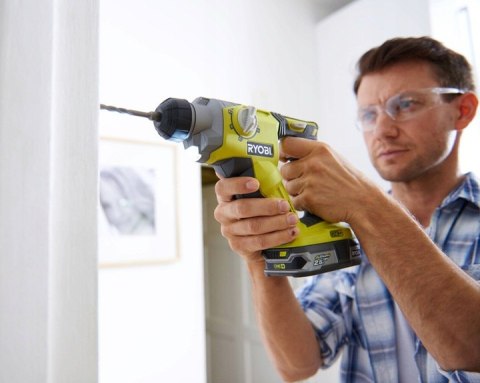 R18SDS-125S RYOBI MŁOTOWIERTARKA AKUMULATOROWA SDS+ 18V ONE+ 1.3J 1x2.5Ah TORBA R18SDS-125S RYOBI MŁOTOWIERTARKA AKUMULATOROWA SDS+ 18V ONE+ 1.3J 1x2.5Ah TORBA
