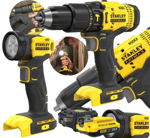 SFMCK210D1-QW Zestaw elektronarzędzi Stanley Fatmax SFMCK210D1-QW Zestaw elektronarzędzi Stanley Fatmax