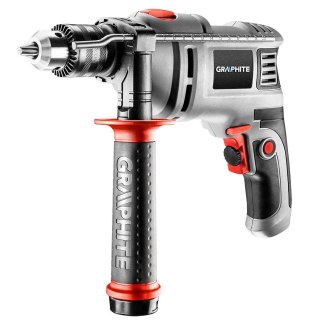 58G726 WIERTARKA UDAROWA 650W, UCHWYT KLUCZYKOWY 13 MM, OBROTY 0-3000 MIN, WALIZKA GRAPHITE