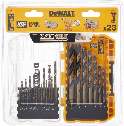 DT70729-QZ Zestaw wierteł DEWALT DT70729-QZ Zestaw wierteł DEWALT