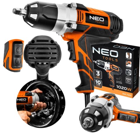 04-720 KLUCZ UDAROWY 1020W, 950 NM NEO TOOLS 04-720 KLUCZ UDAROWY 1020W, 950 NM NEO TOOLS