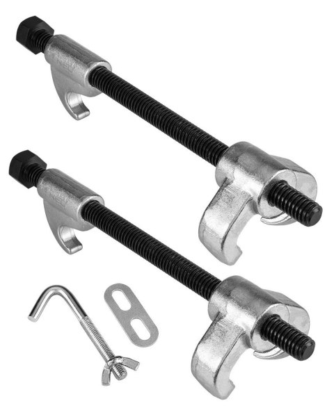 Ściągacze do sprężyn 300 mm 2 sztuki – solidne stalowe do zawieszenia gwint M12 NEO TOOLS 11-808