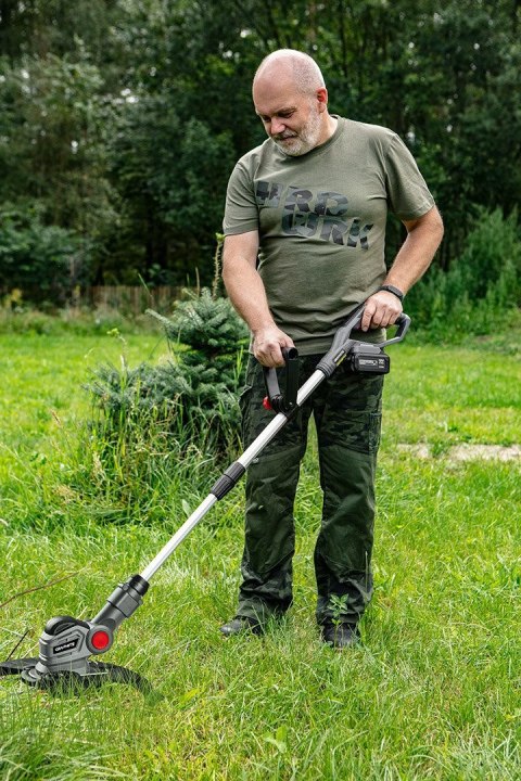 58GE112 PODKASZARKA NA ŻYŁKĘ AKUMULATOROWA ENERGY+ 18V LI-LON, SZEROKOŚĆ KOSZENIA 280MM, BEZ AKUMULATORA GRAPHITE 58GE112 PODKASZARKA NA ŻYŁKĘ AKUMULATOROWA ENERGY+ 18V LI-LON, SZEROKOŚĆ KOSZENIA 280MM, BEZ AKUMULATORA GRAPHITE