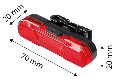 91-002 ŚWIATŁO ROWEROWE TYLNIE NEO TOOLS