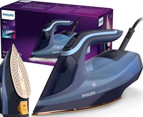 Żelazko 3000 W para 260g SteamGlide Elite auto-off szybkie nagrzewanie skuteczne prasowanie Philips DST8020/20 Żelazko 3000 W para 260g SteamGlide Elite auto-off szybkie nagrzewanie skuteczne prasowanie Philips DST8020/20