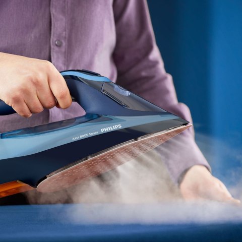 Żelazko 3000 W para 260g SteamGlide Elite auto-off szybkie nagrzewanie skuteczne prasowanie Philips DST8020/20 Żelazko 3000 W para 260g SteamGlide Elite auto-off szybkie nagrzewanie skuteczne prasowanie Philips DST8020/20