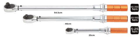 08-843 ZESTAW KLUCZY DYNAMOMETRYCZNYCH 1/4", 3/8", 1/2" 3 SZT. NEO 08-843 ZESTAW KLUCZY DYNAMOMETRYCZNYCH 1/4", 3/8", 1/2" 3 SZT. NEO
