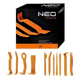11-824 ZESTAW ŚCIĄGACZY DO TAPICERKI, 11 SZT. NEO TOOLS