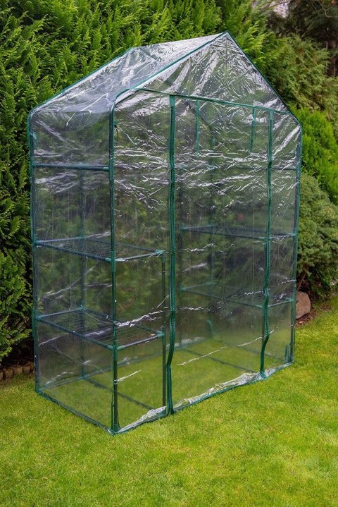 15-902 SZKLARNIA 143 X 73 X 195 CM, FOLIA PVC, METALOWA KONSTRUKCJA NEO TOOLS