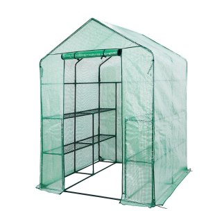15-911 SZKLARNIA 143 X 143 X 195 CM, FOLIA PE, METALOWA KONSTRUKCJA NEO TOOLS