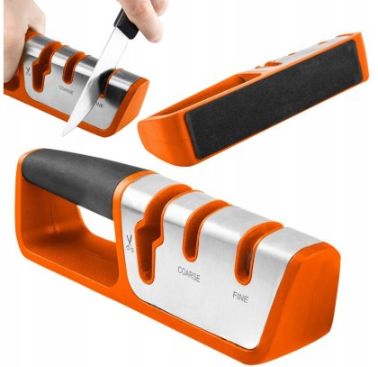 OSTRZAŁKA DO OSTRZENIA NOŻY I NOŻYCZEK RĘCZNA TRZY POZIOMY OSTRZENIA NEO TOOLS 56-053
