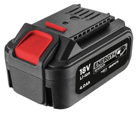 58GE132 ZESTAW ENERGY+: AKUMULATOR 4AH Z ŁADOWARKĄ GRAPHITE