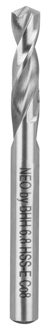 08-950 WIERTŁA SPECJALISTYCZNE DO ROZWIERCANIA ZAPIECZONYCH ŚRUB, HSS-E CO8, 3.2-8.5 MM, KRÓTKIE, KPL.5SZT. NEO TOOLS