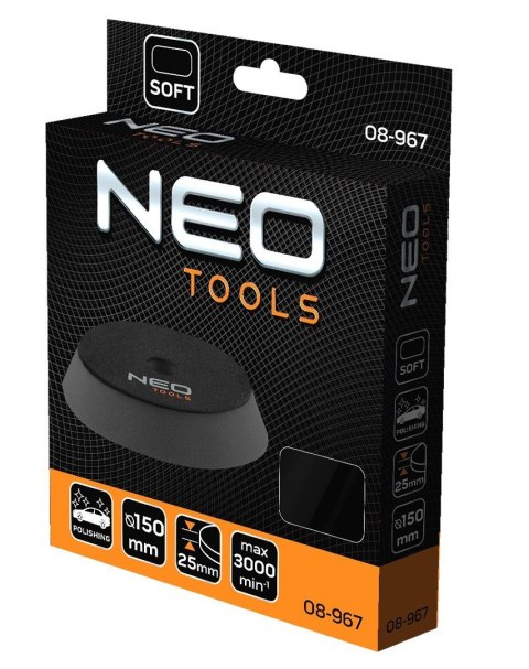 08-967 PAD POLERSKI 130 X 150 MM X 25 MM, GĄBKA MIĘKKA NEO TOOLS 08-967 PAD POLERSKI 130 X 150 MM X 25 MM, GĄBKA MIĘKKA NEO TOOLS