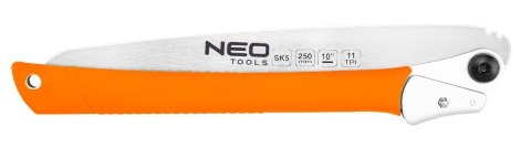 44-611 PIŁA JAPOŃSKA DO CIĘCIA DOKŁADNEGO 11 TPI, WĄSKA, SKŁADANA NEO TOOLS
