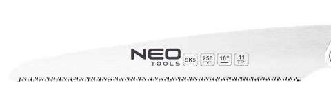 44-611 PIŁA JAPOŃSKA DO CIĘCIA DOKŁADNEGO 11 TPI, WĄSKA, SKŁADANA NEO TOOLS
