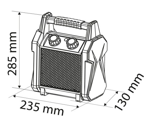 90-061 NAGRZEWNICA ELEKTRYCZNA CERAMICZNA PTC, 3KW NEO TOOLS