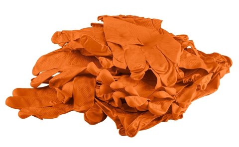 97-690-M RĘKAWICZKI NITRYLOWE, POMARAŃCZOWE, 50 SZTUK, ROZMIAR M NEO TOOLS 97-690-M RĘKAWICZKI NITRYLOWE, POMARAŃCZOWE, 50 SZTUK, ROZMIAR M NEO TOOLS