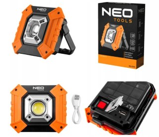 99-038 NAŚWIETLACZ BATERYJNY COB 750 LM NEO TOOLS
