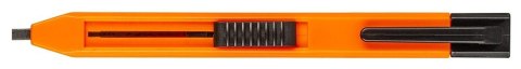 13-815 OŁÓWEK STOLARSKI / MURARSKI AUTOMATYCZNY PLUS 6 GRAFITOWYCH WKŁADÓW NEO TOOLS