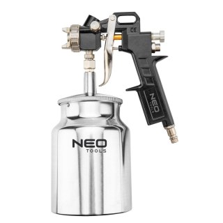14-704 PISTOLET LAKIERNICZY DOLNY ZBIORNIK 1.0 L, DYSZA 1.5 MM NEO TOOLS