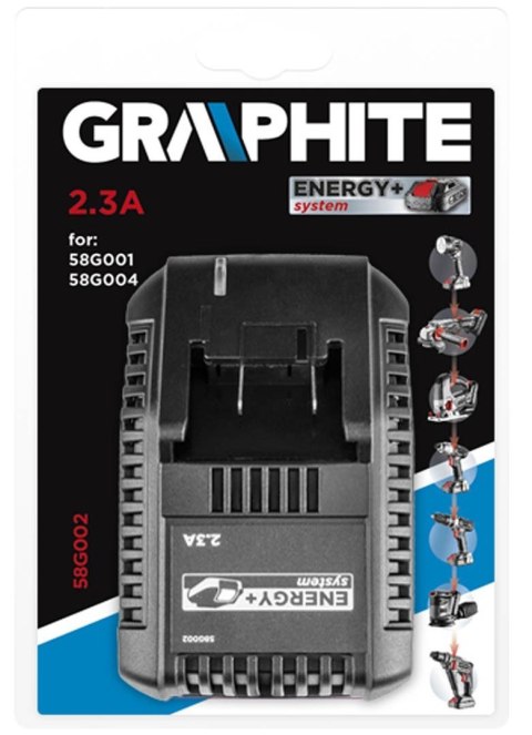 58G002 ŁADOWARKA DO AKUMULATORÓW ENERGY+ GRAPHITE 58G002 ŁADOWARKA DO AKUMULATORÓW ENERGY+ GRAPHITE