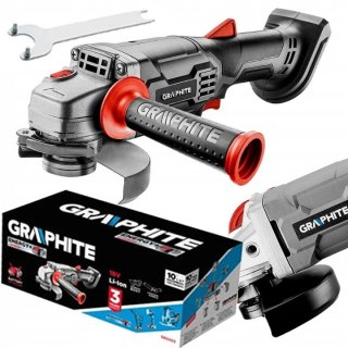 58G003 SZLIFIERKA KĄTOWA AKUMULATOROWA ENERGY+ 18V, LI-ION, TARCZA 115 X 22.2 MM, BEZ AKUMULATORA GRAPHITE