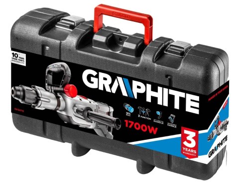 58G878 MŁOT WYBURZENIOWY SDS MAX 1700W, WALIZKA GRAPHITE