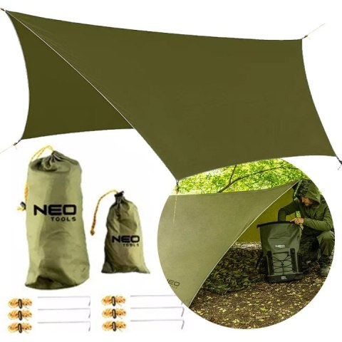 63-130 TARP WODOODPORNY 360 X 290 CM 210T NEO TOOLS 63-130 TARP WODOODPORNY 360 X 290 CM 210T NEO TOOLS