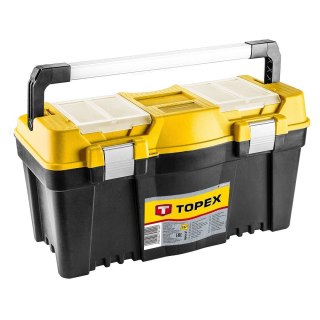 79R129 SKRZYNKA NARZĘDZIOWA 25", Z ALUMINIOWYCH UCHWYTEM TOPEX