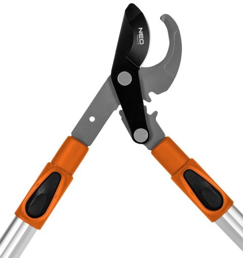 15-253 SEKATOR DO GAŁĘZI BY-PASS 665 MM, ZAKRES DO 42 MM, PRZEKŁADNIA ZWIĘKSZAJACA SIŁE NACISKU O 40%, TELE NEO TOOLS