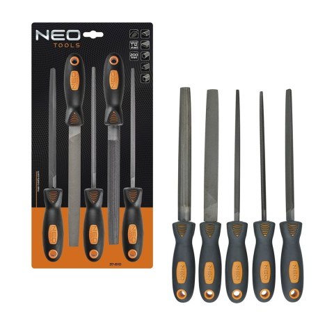 37-610 PILNIKI DO METALU, ZESTAW 5 SZT. NEO TOOLS 37-610 PILNIKI DO METALU, ZESTAW 5 SZT. NEO TOOLS