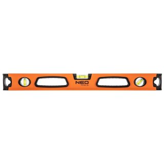 71-112 POZIOMNICA ALUMINIOWA Z UCHWYTEM, 3 LIBELLE, MAGNES, FREZOWANE POWIERZCHNIE MIERNICZE, 60 CM NEO TOOLS