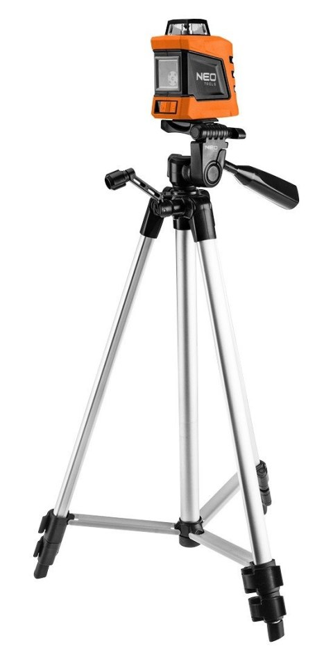 75-102 LASER PŁASZCZYZNOWY 15 M, 360° W POZIOMIE, Z ETUI I STATYWEM 1.5 M NEO TOOLS 75-102 LASER PŁASZCZYZNOWY 15 M, 360° W POZIOMIE, Z ETUI I STATYWEM 1.5 M NEO TOOLS